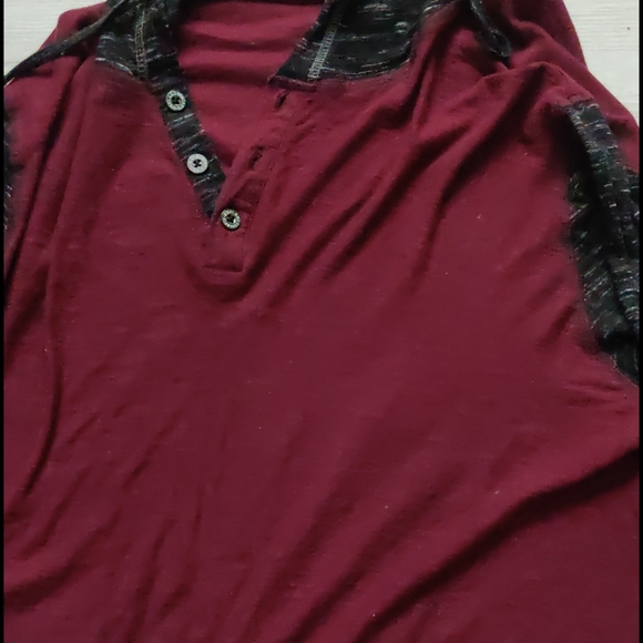 *💖 2/$15 or 4/$25, two tone hooded long sleeve shirt - Picture 11 of 12